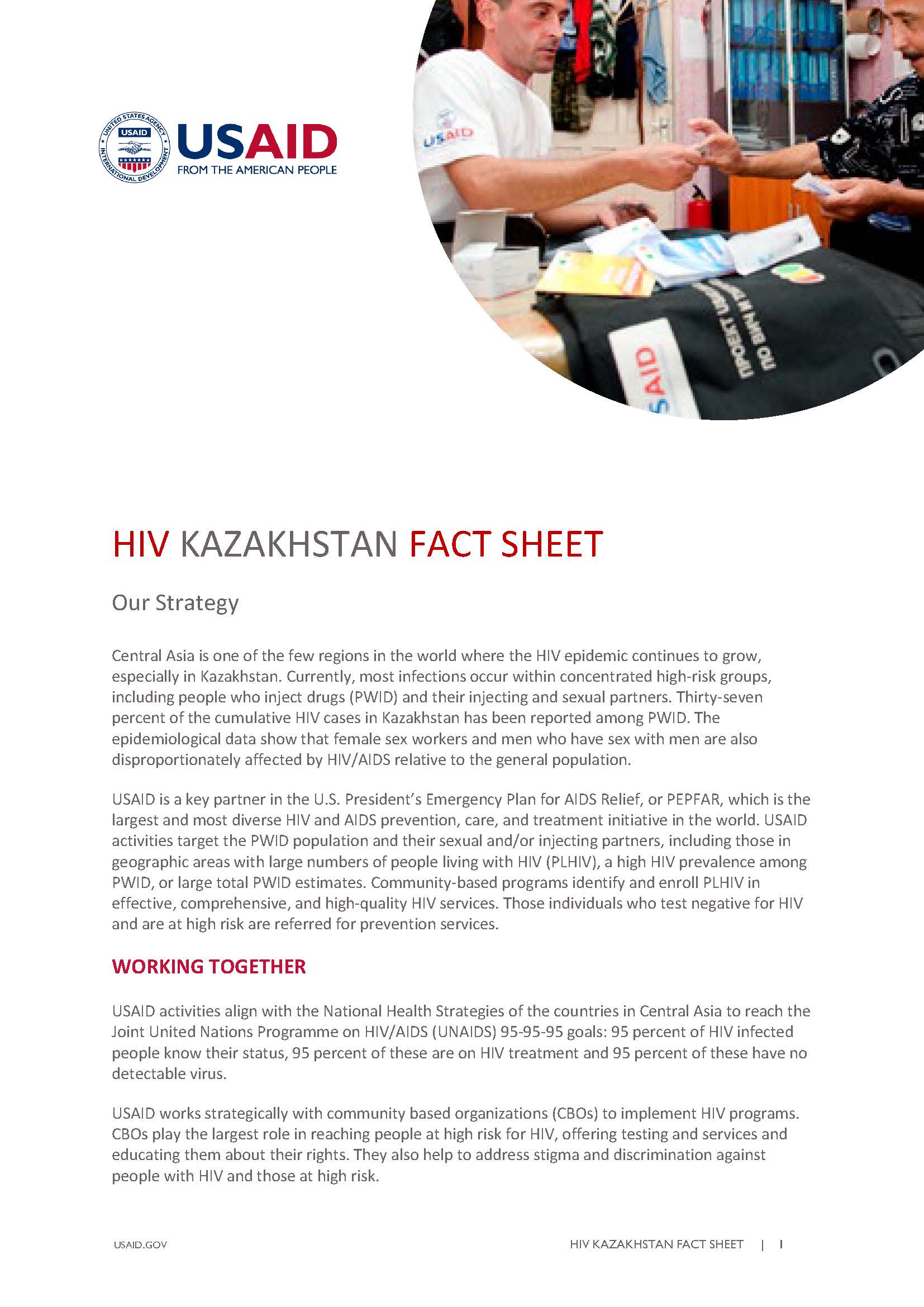 HIV Kazakhstan Fact Sheet