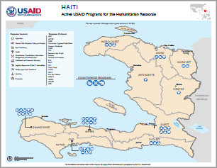 2022-10-21 Active USAID Programs for the Haiti Response