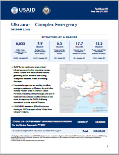 2022-12-02 USG Ukraine Complex Emergency Fact Sheet #3