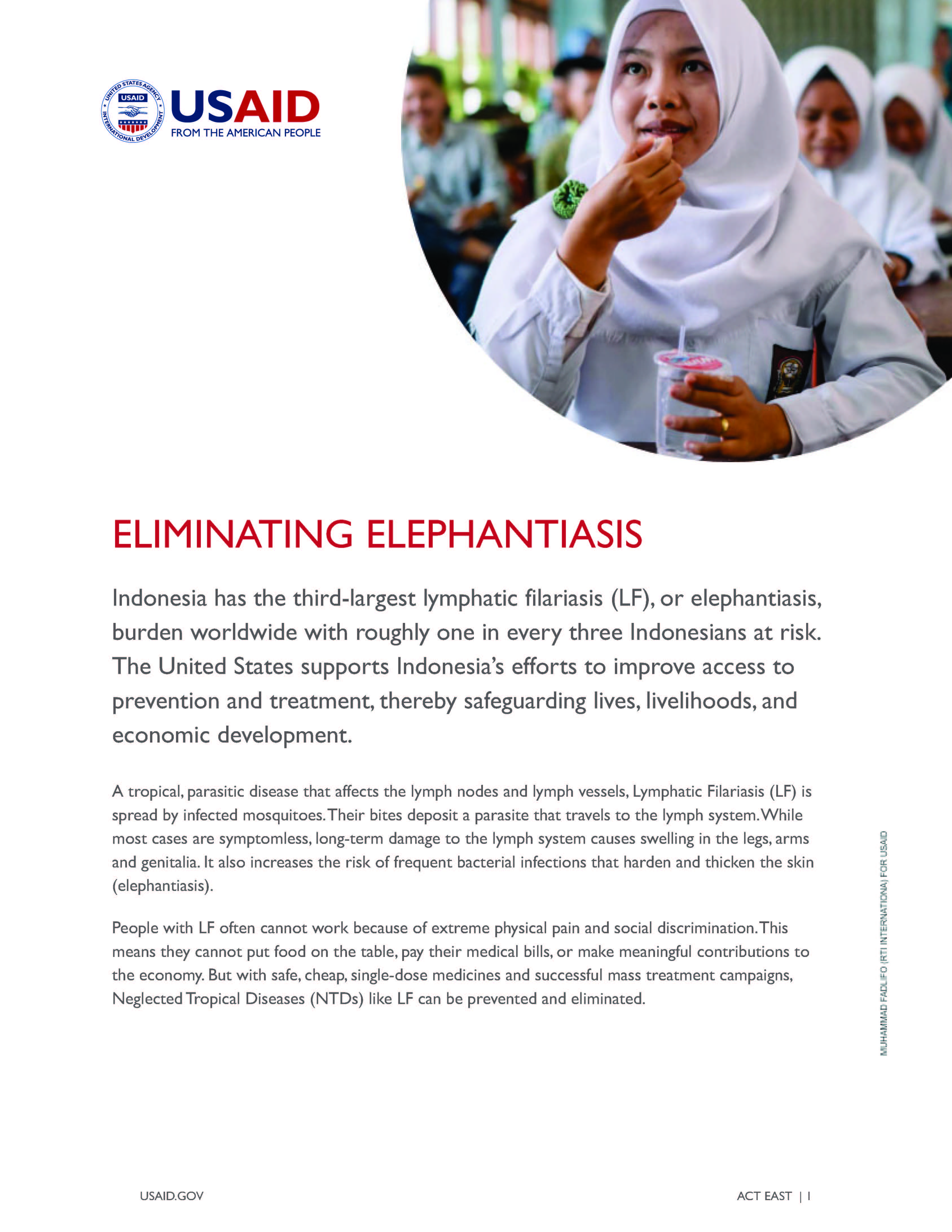 Eliminating Elephantiasis