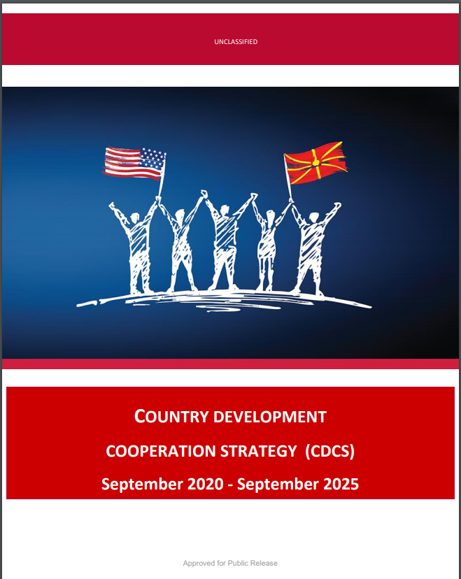 USAID NORTH MACEDONIA CDCS 