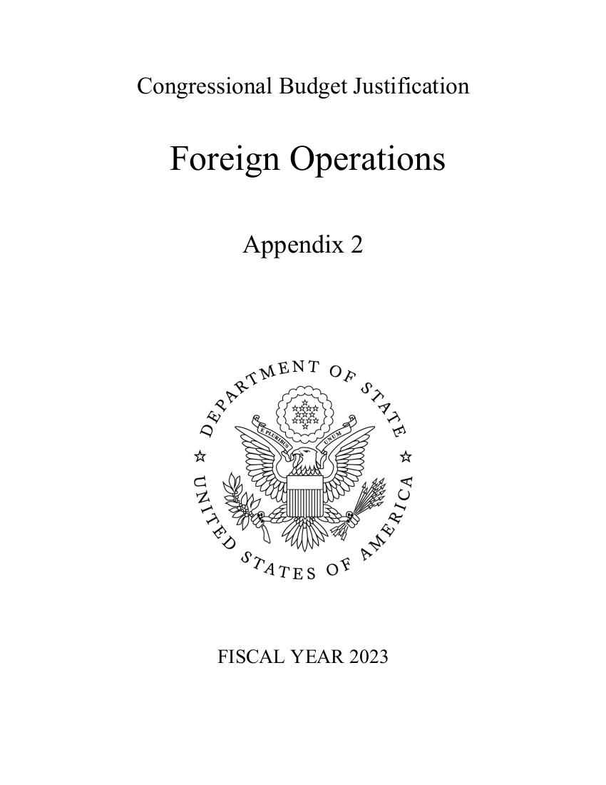 Foreign Operations