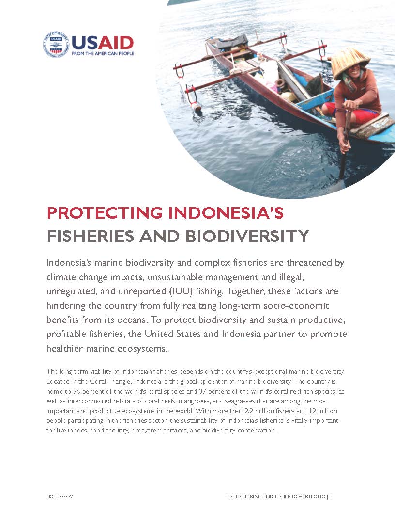 USAID Marine Portfolio: Protecting Indonesia’s Fisheries and Biodiversity