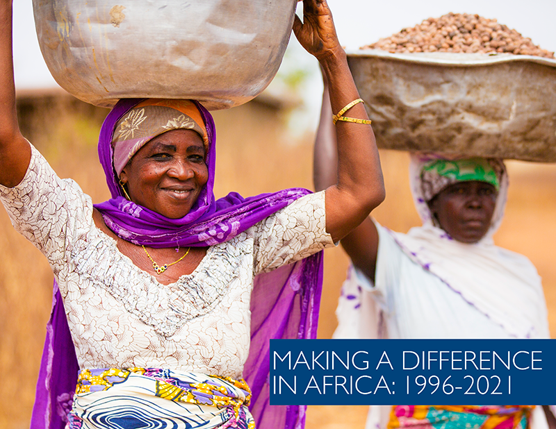 Making A Difference In Africa: 1996-2021