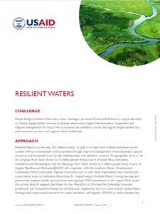 Resilient Waters Fact Sheet 