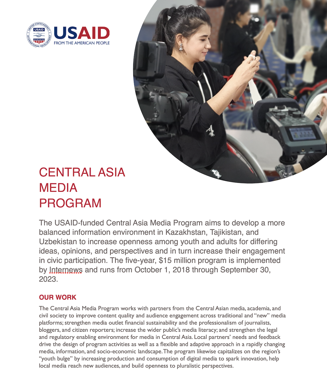 Central Asia Media Program Fact Sheet