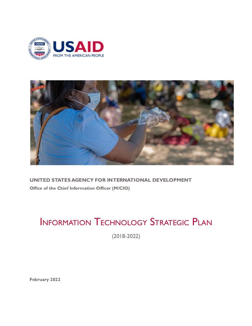 Information Technology Strategic Plan (2018-2022)