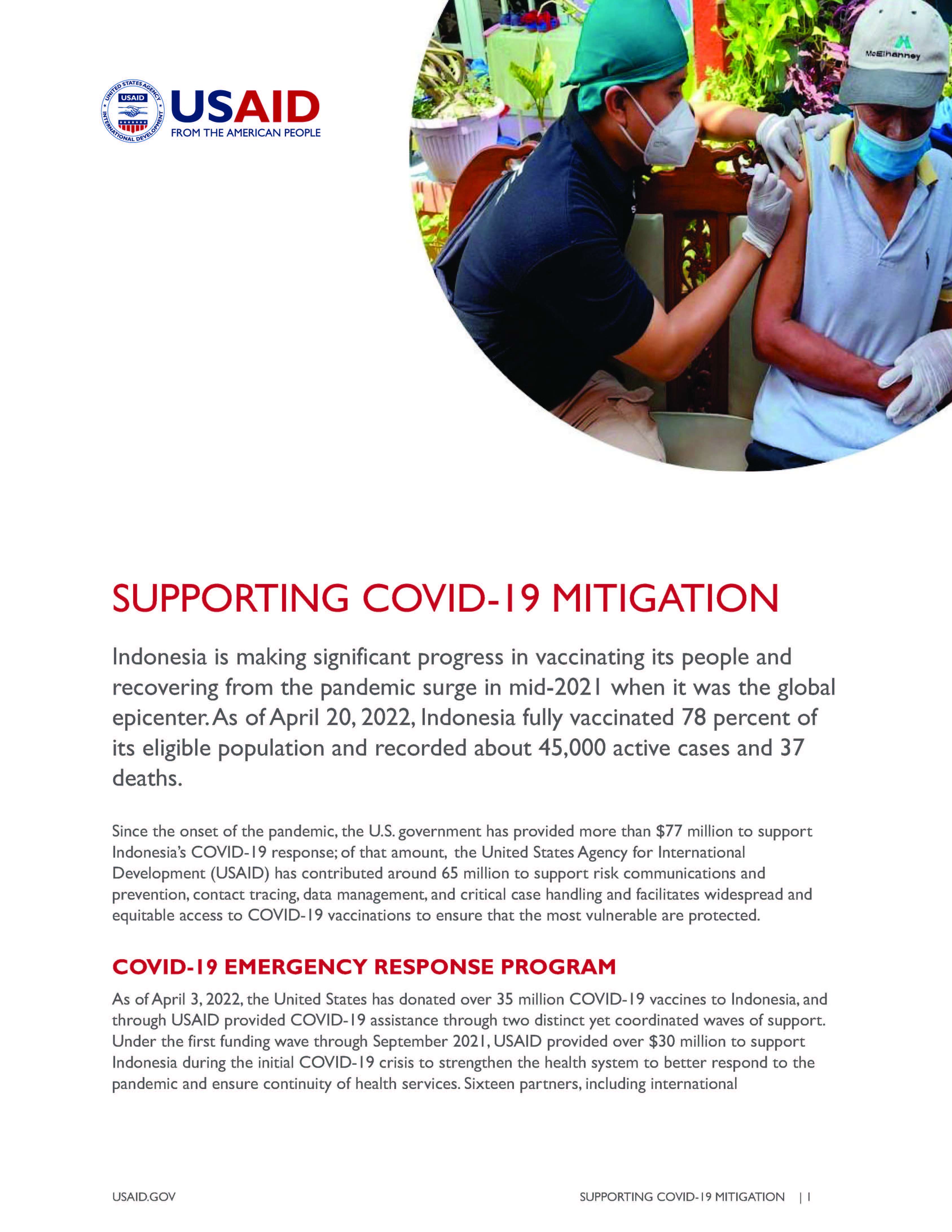 COVID-19 Emergency Response Program