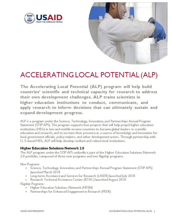 Accelerating Local Potential (ALP)