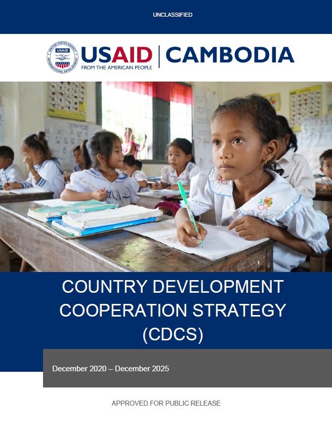 Country Development Cooperation Strategy (CDCS) - Cambodia, 2020-2025