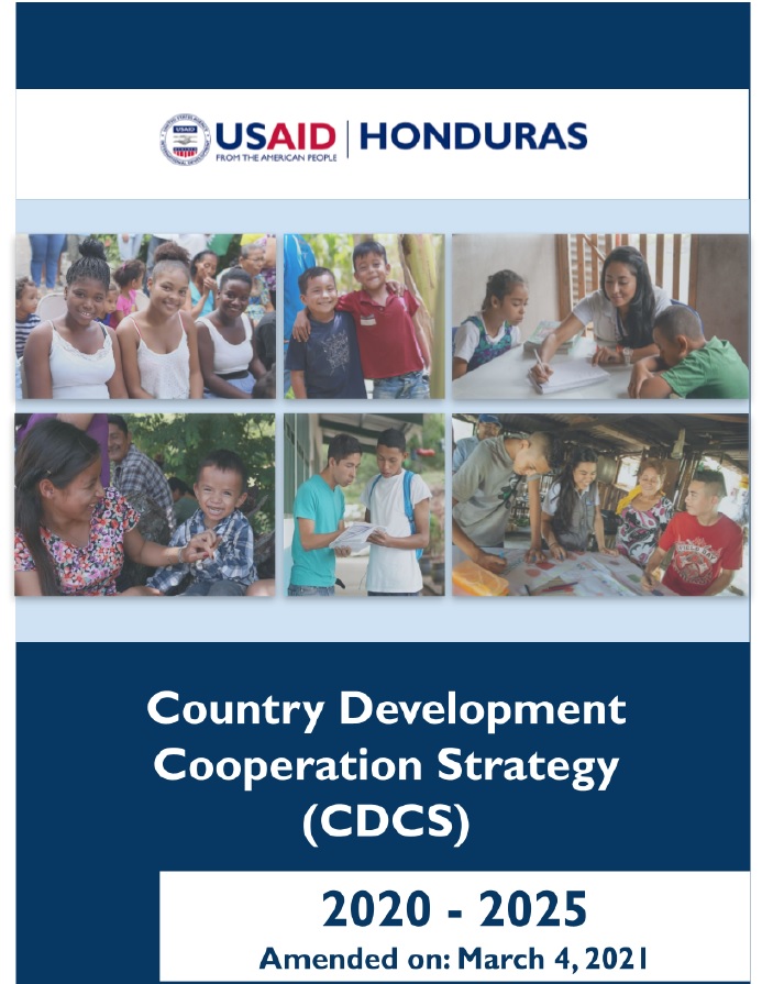 Country Development Cooperation Strategy (CDCS) - Honduras, 2020-2025