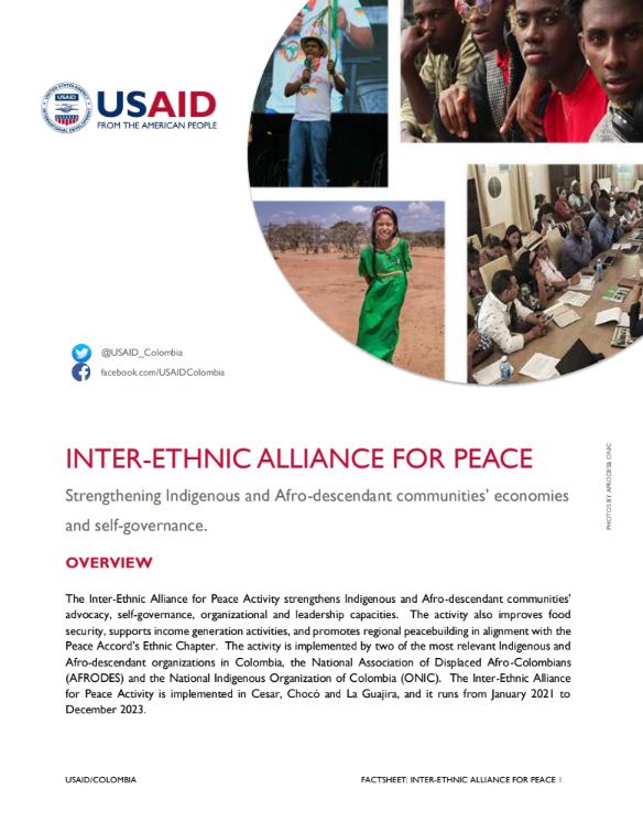 Inter-Ethnic Alliance for Peace Fact Sheet