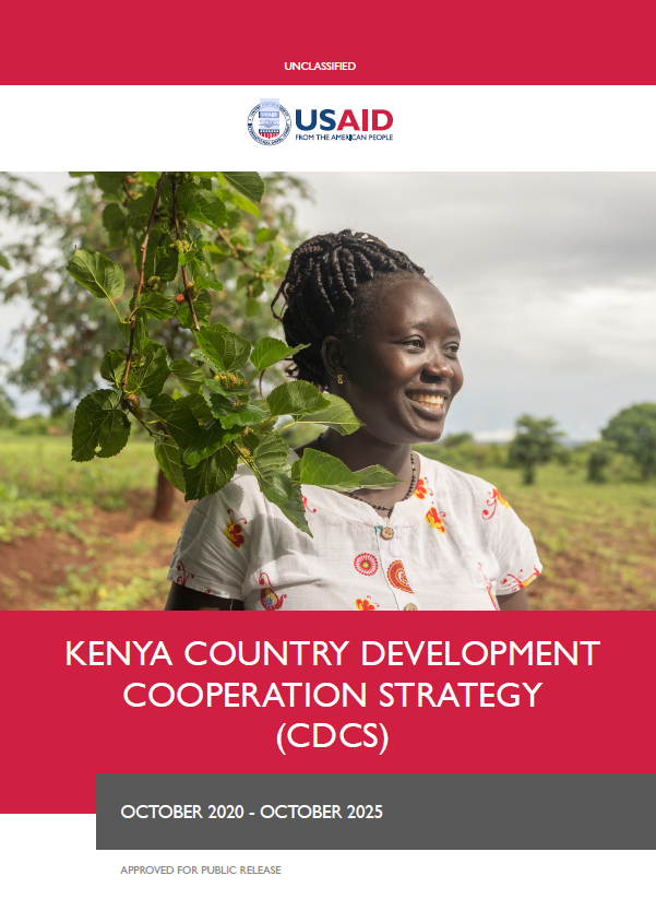 Country Development Cooperation Strategy (CDCS) - Kenya, 2020-2025