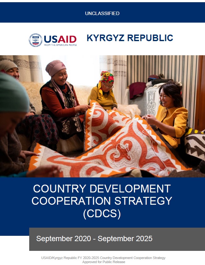 Country Development Cooperation Strategy (CDCS) - Kyrgyz Republic, 2020-2025