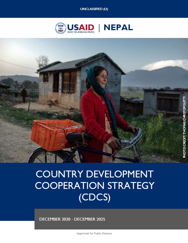 Country Development Cooperation Strategy (CDCS) - Nepal, 2020-2025