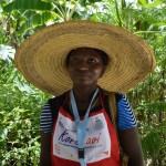 Lucamène Chéry, a food vendor in Haiti.