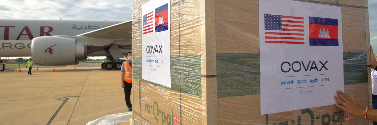 U.S. Donates Over One Million Doses of COVID-19 Vaccine to Cambodia