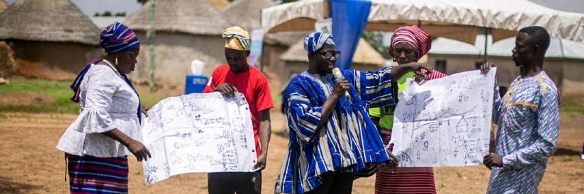 Members from Boakurugu Community in northern Ghana share their journey to becoming open defecation free